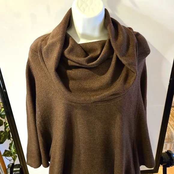 NWOTs, Inc. International Grey 3/4 Dolman Sleeve Cowl Neck Sweater Size XL - Picture 4 of 14